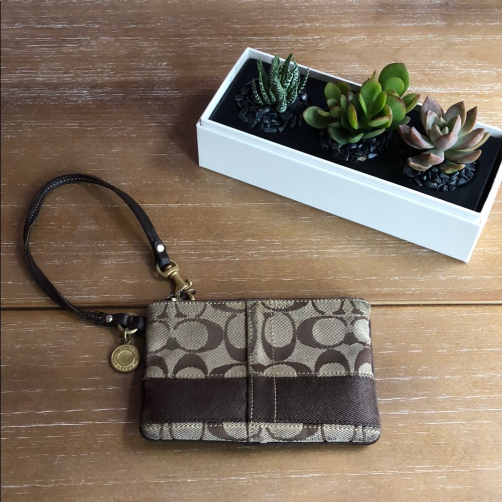 Coach wristlet